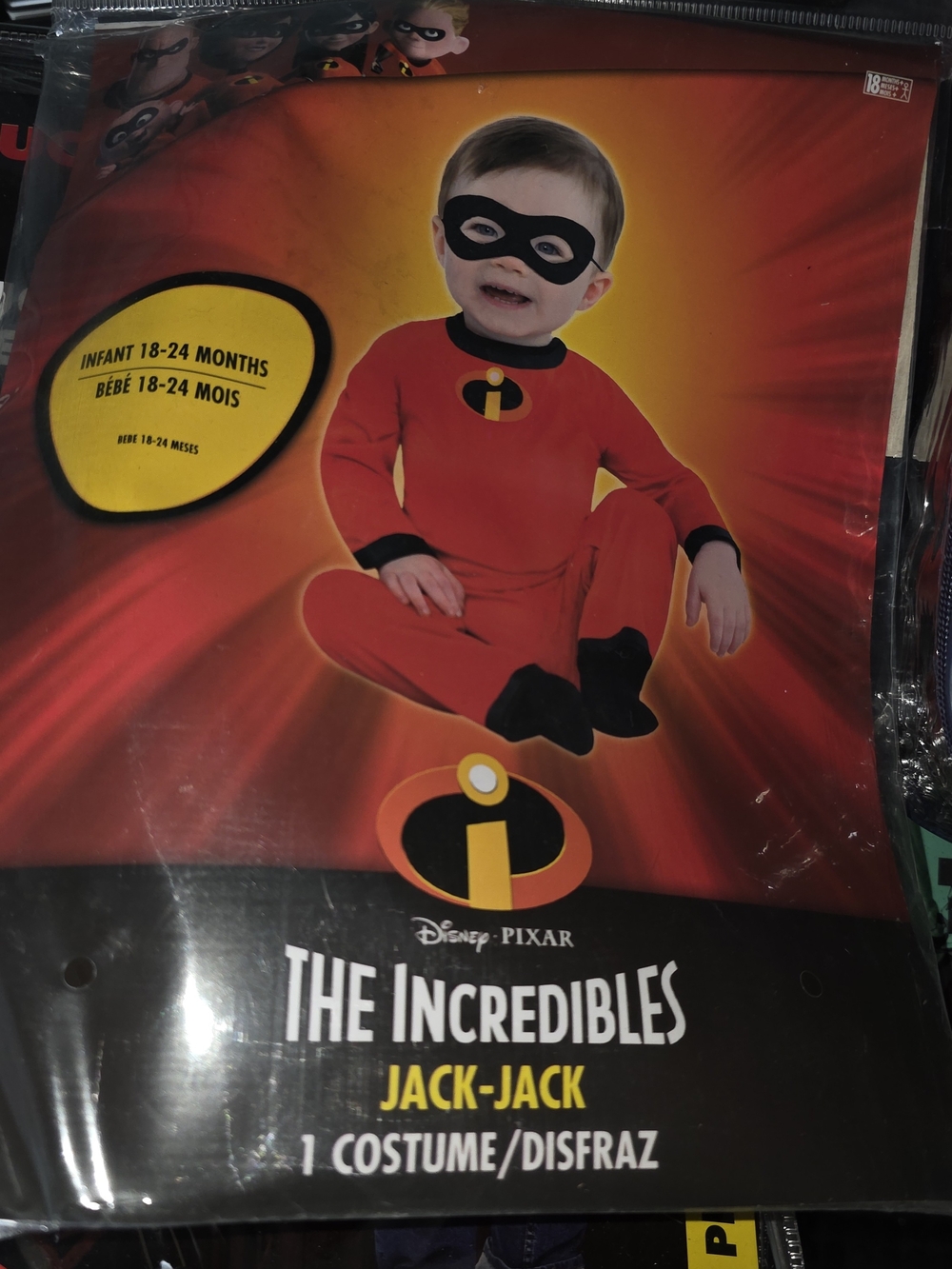 The Incredibles Jack-Jack Red Infant Costume